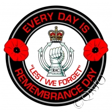 RAC Royal Armoured Corps Remembrance Day Sticker